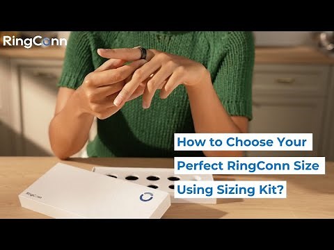 Sizing Tutorials | RingConn Gen 2 Smart Ring | Find Your Perfect Fit with the Sizing Kit