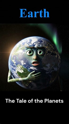 When the Planets Start Talking | #Shorts #SolarSystem #SpaceFacts #Animation #Earth #Mars #Sun