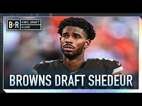 Browns Draft Shedeur Sanders No. 144 Overall in the 5th Round | 2025 NFL Draft