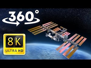 VR 360 video - ( ISS ) International Space Station Tour | Astronaut Spacewalk Experience