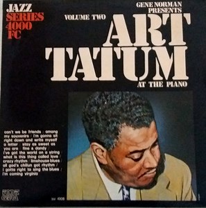 Art Tatum - Gene Norman Presents Art Tatum At The Piano Volume Two