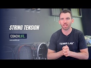 How string tension changes on faster vs. slower surfaces