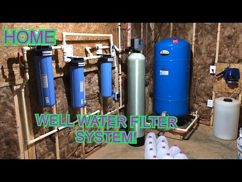 Well water filter system