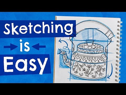 How to Sketch for Beginners | Easy 3-Step Drawing Method