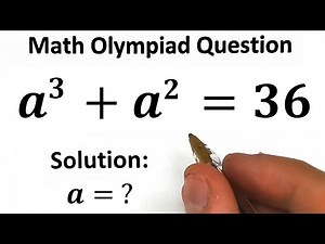 A beautiful math problem for advanced students | Equation Solving