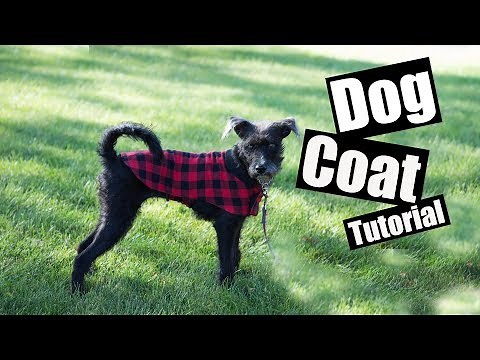 Dog Coat sewing tutorial - with Free PDF