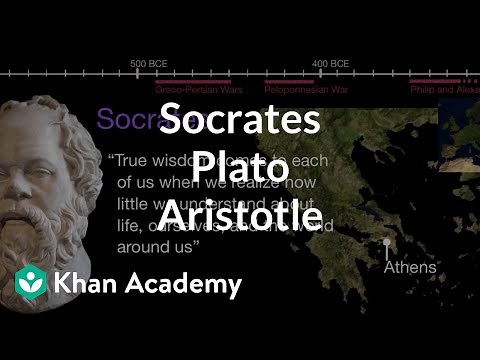 Socrates Plato Aristotle | World History | Khan Academy
