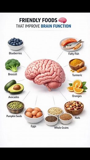 10 Brain-Friendly Foods That Improve Memory, Focus, and Brain Health