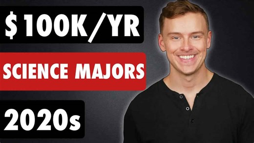 Ranking 8 common science degrees (ranking common science majors)