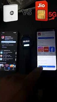 Jio 5G SIM vs Jio 5G AirFiber – Speed Test Comparison!