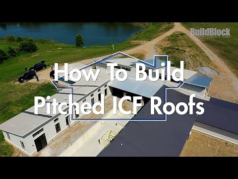 How To Build Pitched ICF Roofs