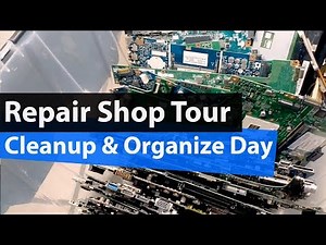 Repair Shop Tour - Cleanup and Re-organization day