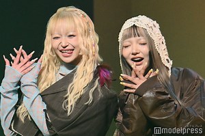 YouTube話題の“コノリリ”Conomi＆ライリー、美脚際立つミニ丈・個性派コーデ堂々着こなす＜TGC teen 2023 Winter＞ - モデルプレス