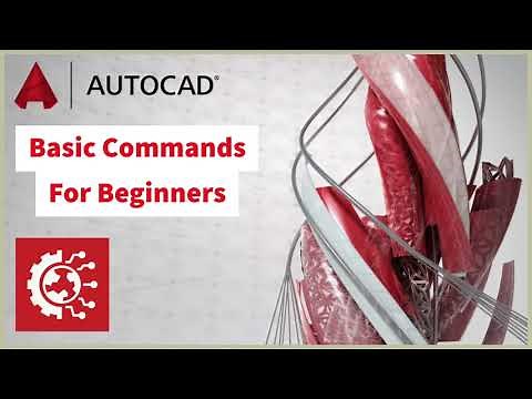 AutoCAD- Basic Commands For Beginners (In 6 Minutes)