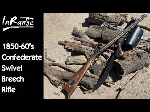 1850-60's Confederate Swivel Breech Rifle