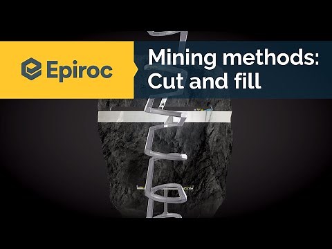 Cut and fill mining method - Epiroc