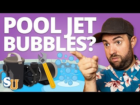How To Fix AIR BUBBLES In A POOL (Pool Pump Troubleshooting)