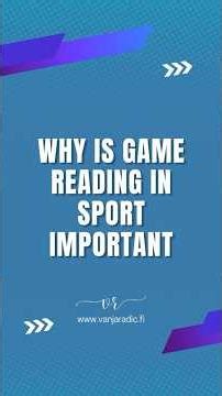 Game Reading in Sport