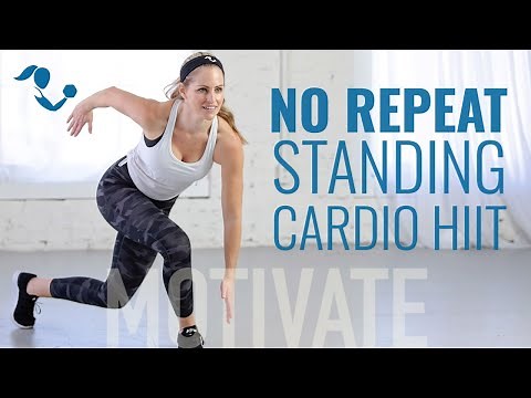 30-Minute No Repeat Standing Cardio Hiit Workout