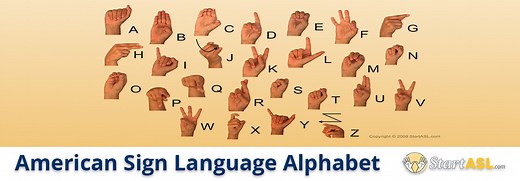 Sign Language Alphabet | 6 Free Downloads to Learn it Fast | Start ASL