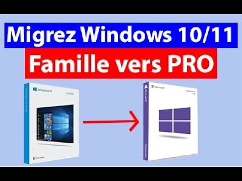 Passez à une version PRO de Windows !