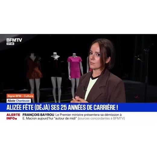 Alizée Updates | Lors d’une interview accordée à BFMTV à l’occasion de ses concerts à l’Olympia, Alizée a révélé qu’elle avait demandé à Mylène Farmer —... | Instagram
