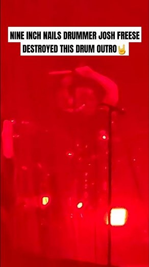 Nine Inch Nails Drummer Josh Freese Destroys This Drum Outro🤘 #nineinchnails #nin #joshfreese