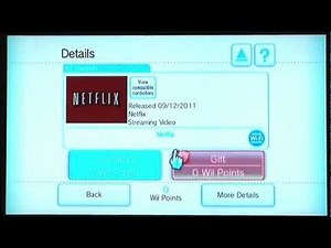 Como instalar Netflix en el Wii