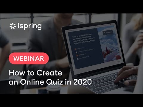 How to create an online quiz in 2020 | iSpring QuizMaker