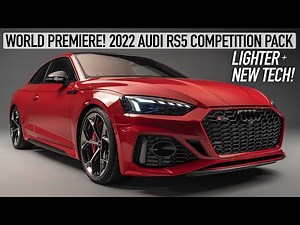 WORLD PREMIERE! 2022 AUDI RS5 COMPETITION PACK - IMPROVED DRIVING DYNAMICS AND SOUND! IN DETAIL 4K