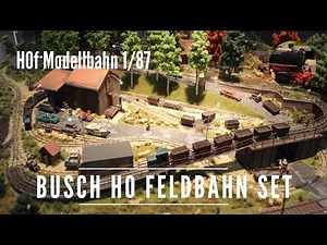 Busch Feldbahn H0f (1:87)-industrial railway, Lorenbahn