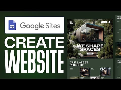 How to Use Google Sites to Create a Professional Website (2026) Full Guide