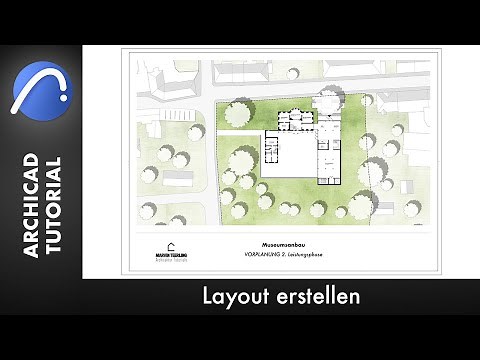 Create Layout - ARCHICAD 24 [Tutorial German]
