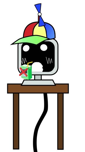 OMG 😟 My Computer Drunk The Poison Juice 🧃🥤✨🎉🦚. #radhakrishna #automobile #roblox #computer #trend