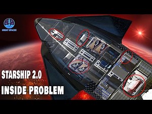 Onboard SpaceX Starship inside facing HUGE PROBLEM on the way to Mars...