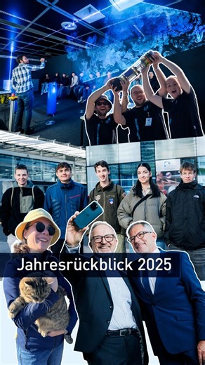 Jahresrückblick 2025 ✨ Was für ein Jahr an der Hochschule Esslingen! Gemeinsam mit Dir haben wir so viele besondere Momente erlebt: 🎓 Zwei große Erstsemesterbegrüßungen zum Start ins Studi-Leben 🎉 Zwei feierliche Absolvierendenverabschiedungen 🔥 Und natürlich der legendäre Kandelmarsch im Sommer. Außerdem konnten wir endlich die neue Lernlounge am Campus Stadtmitte eröffnen, danke an die Kreissparkasse Esslingen-Nürtingen für die Unterstützung! Dazu gab’s spannende Exkursionen zu regionalen U