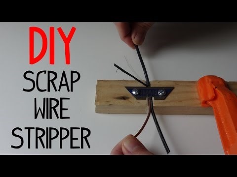 Simple DIY Wire Stripper (for Scrapping)