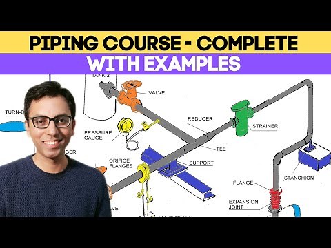 Free Piping Design and Engineering Course | Step by Step Complete Piping Course Guide