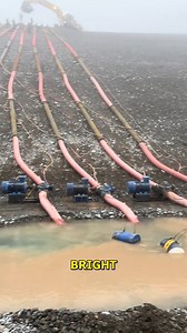 Engineering Wonders Excavator in Action. #Excavator #Engineering #WaterManagement #Construction #Innovation | Doraya Jennings