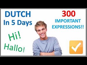 Learn Dutch in 5 Days - Conversation for Beginners