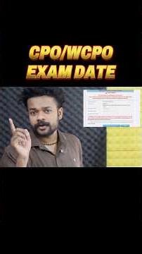 CPO,WCPO പരീക്ഷാ തീയതി വന്നു മക്കളേ🔥CPO,WCPO EXAM DATE | ഇനി എങ്ങനെ പഠിക്കണം