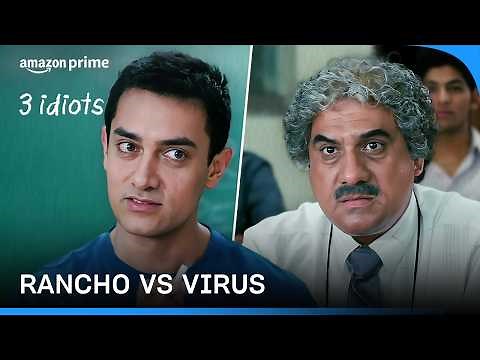 Aamir Khan as Professor | 3 Idiots | An Award Winning Bollywood Comedy Movie | Amazon Prime Video