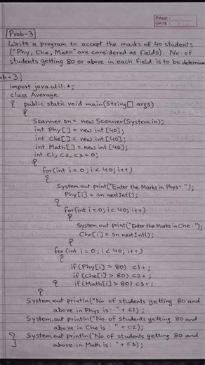 “40 Students… Who Scored Above 80%? 🤔 Java Program Inside!”