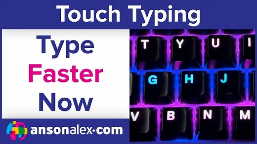 Free Typing Tutorial   Practice Tool - AnsonAlex.com