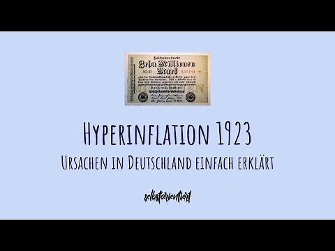 Hyperinflation in Germany in 1923 explained simply! - Causes & Consequences | Effects | Prices