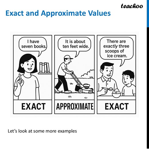 What are Exact and Approximate Values? - Difference (with examples)