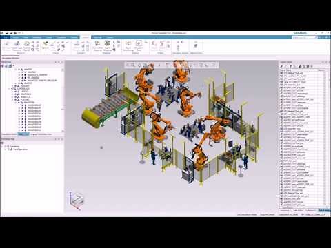 Tecnomatix Process Simulate: Signals Connection Tool Tutorial