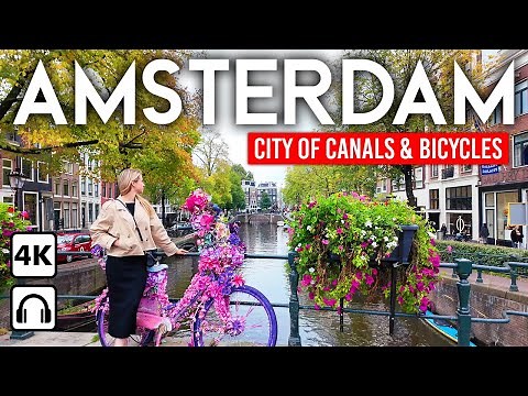 AMSTERDAM 🇳🇱 Full City Walk – 8 Hours of Exploration | 4K Walking Tour