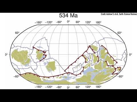 One Billion Years of Earth's Evolution in 45 Seconds