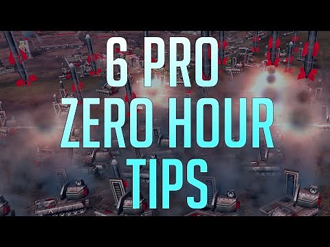 6x Pro Generals Zero Hour Tips